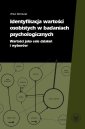 okłakda ebooka - Identyfikacja wartości osobistych